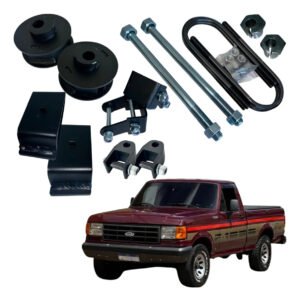 Kit Lift Calço de Suspensão 2 Pol Ford F1000 4x2 1993 a 1998